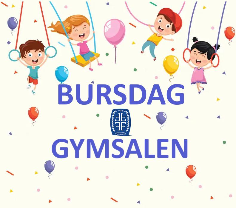 Bursdag gymsalen
